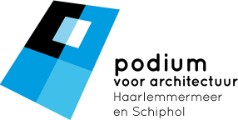 Logo Podium voor Architectuur en Schiphol